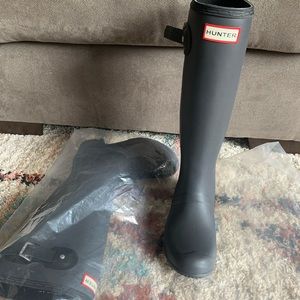 Hunter tall rain boots